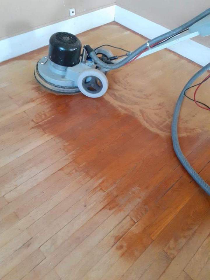 Vitrification de parquet