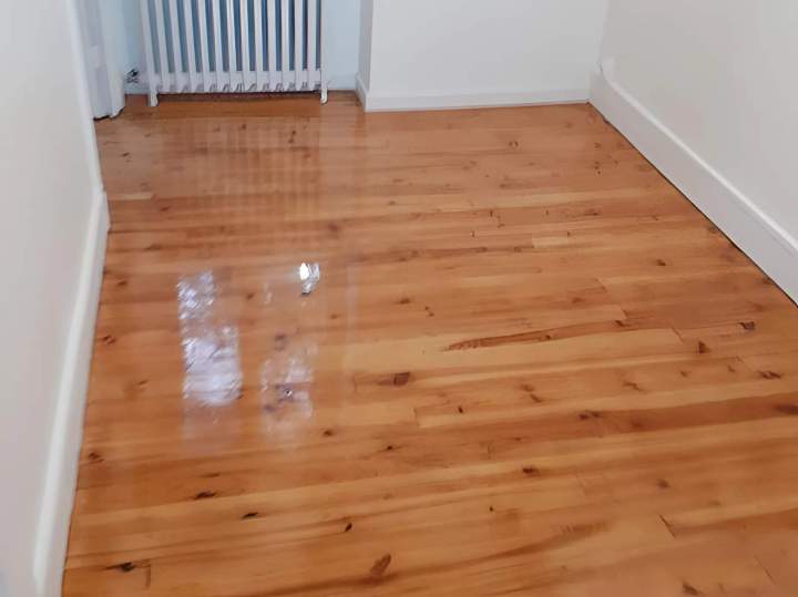 Vitrification de parquet, Roanne