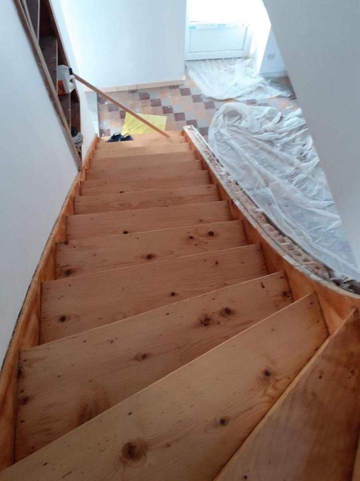 Travaux de rénovation d'escalier  Tarare